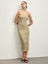 Mechanism – Strick-Schlauchkleid mit Blumenmuster